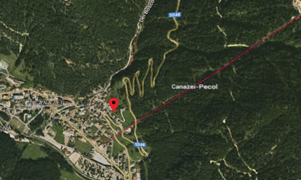 Villetta Panorama Apartman Canazei Szoba fotó